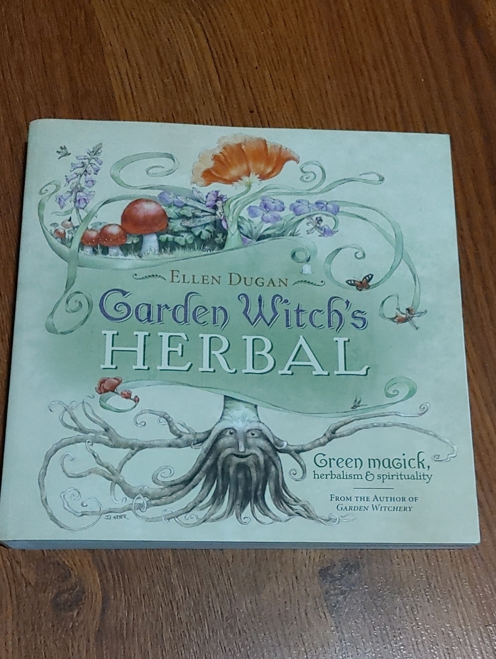Garden Witch's Herbal by Ellen Dugan - Green Cover